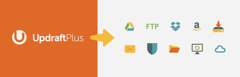 WordPress updraftPlus banner